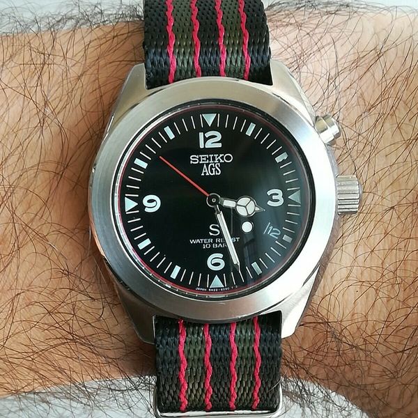 Seiko 5M22-6C30, SUS/AGS 90's Watch in Great Condition