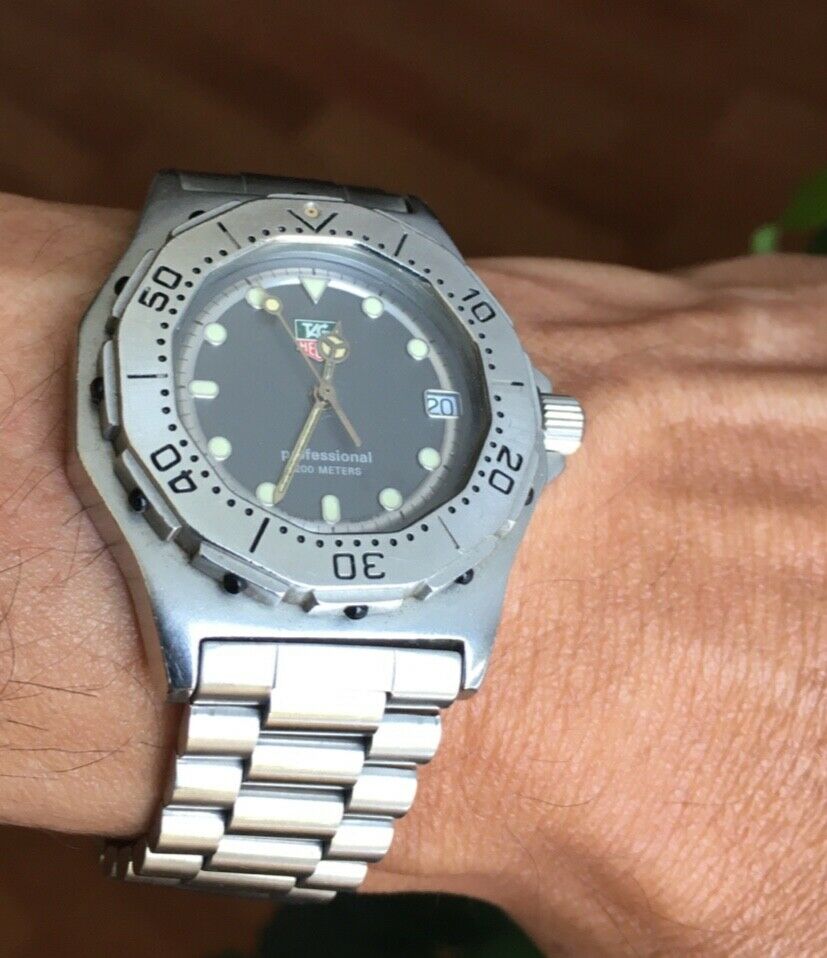 Tag Heuer 3000 mid sized 932.213, Rare 1990 final year version