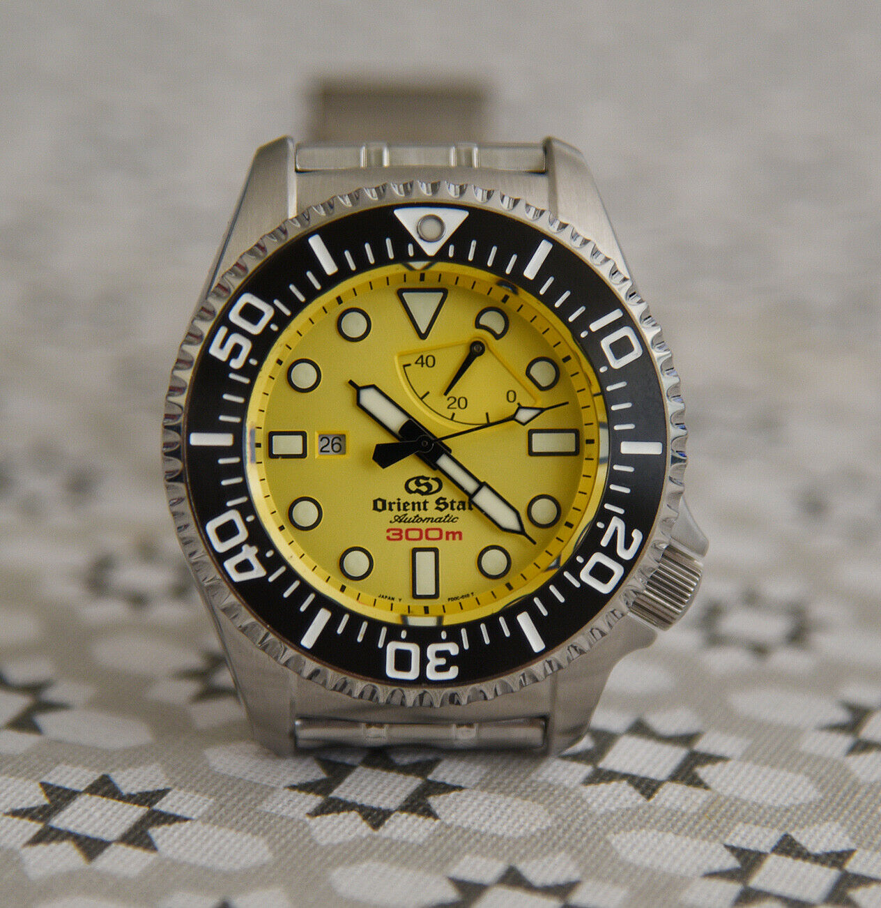 Orient Star Saturation Diver YELLOW WZ0271FD ULTRA RARE