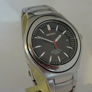 Seiko Kinetic Auto Relay. 5J22-0AA0, first model, rare find. Gents