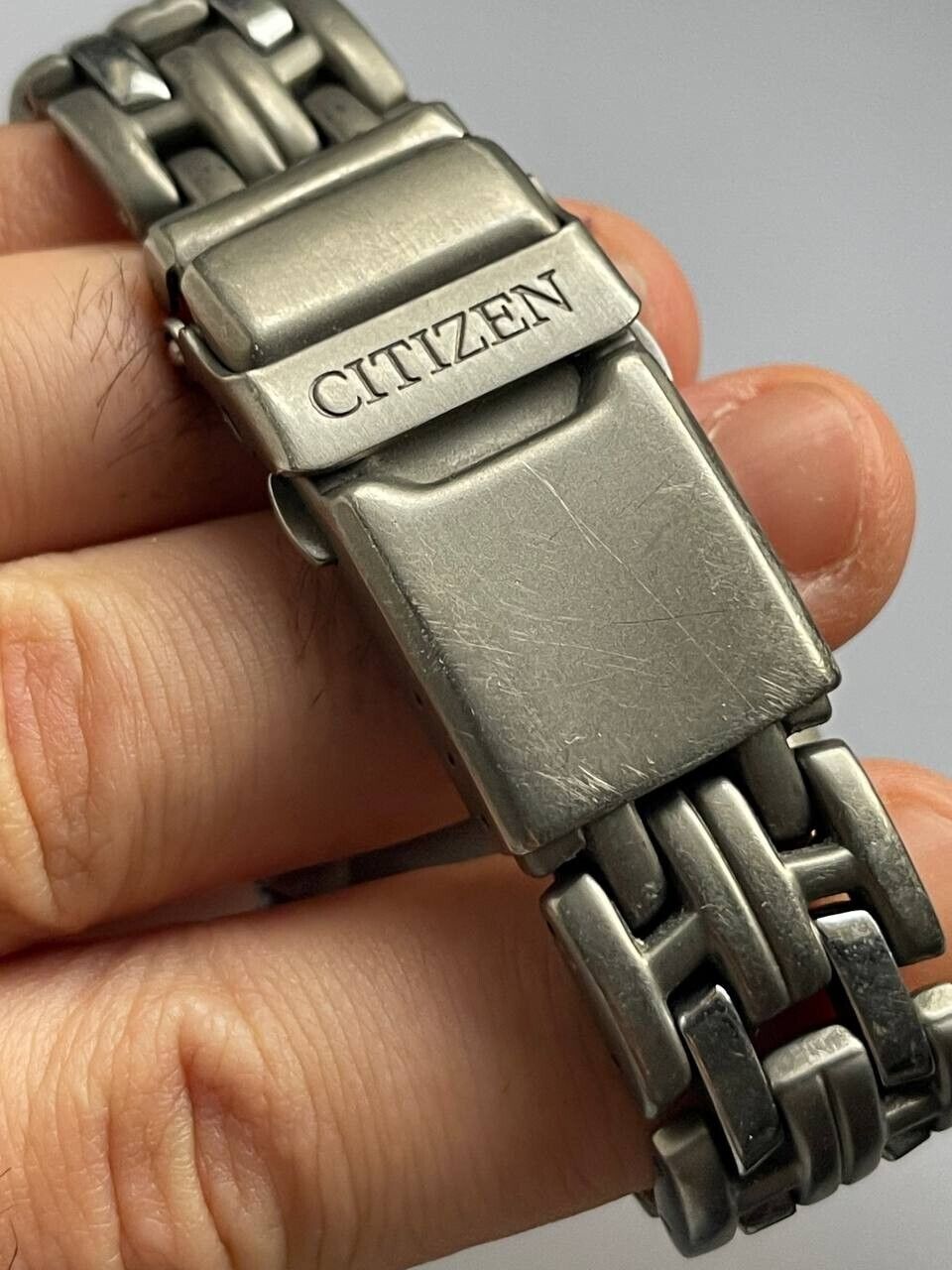 Vintage RARO Citizen Eco-Drive Titanio WR200 Multi Fuction 0875