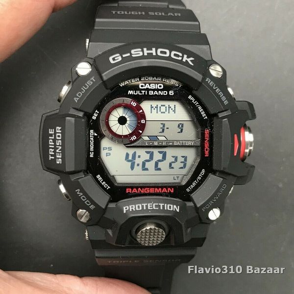 CASIO G-Shock RANGEMAN GW-9400-1 (3410) Multi Band 6 Tough