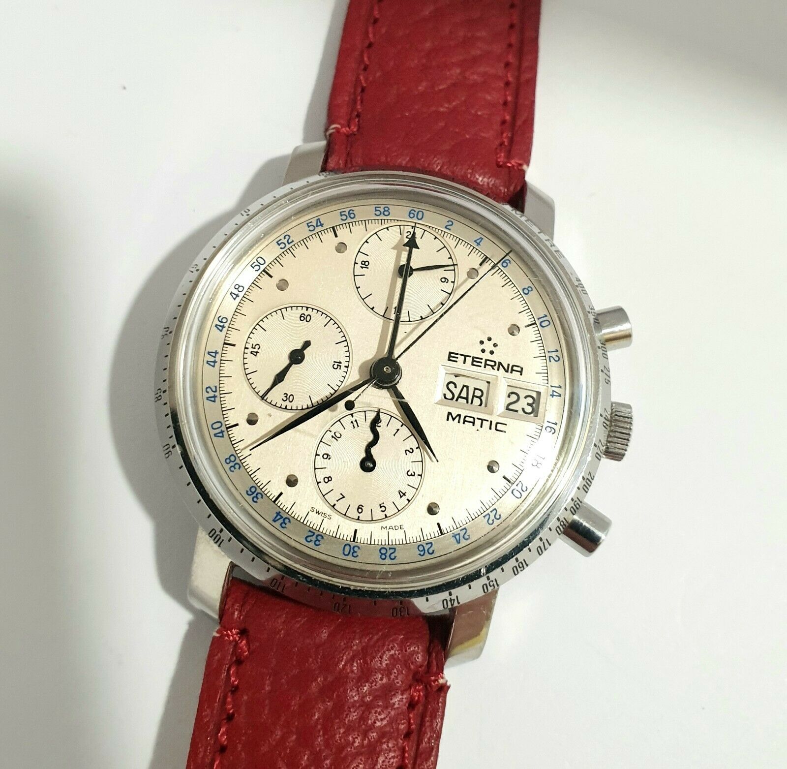 Eterna-Matic - Chronograph Automatic Cal. Lemania 5100 REF 