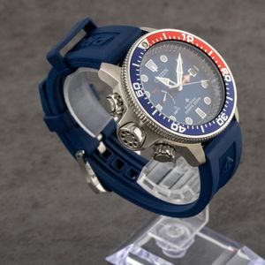 CITIZEN B642 CALIBRE ECO-DRIVE PILOT / AVIATOR STYLE CHRONOGRAPH