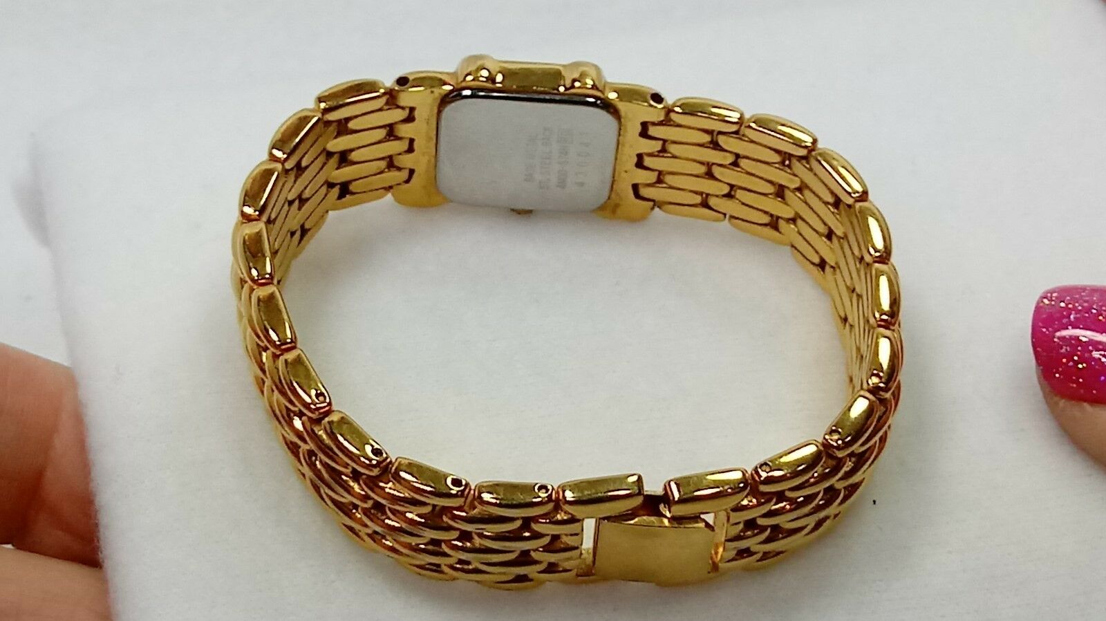Vintage Women's Seiko 4N00-574H Gold Tone Watch New Battery Vintage Women's Seiko 4N00-574H Gold Tone Watch New Battery