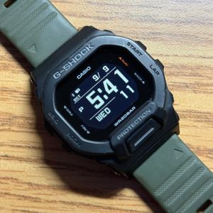 Casio GST-210D-9A G-Shock G-Steel WR World Time Black Silver Men's