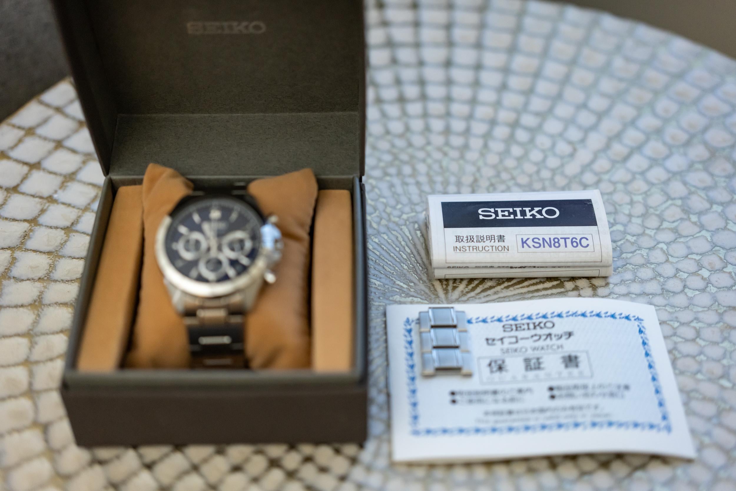 WTS] JDM Seiko Spirit SBTR011 Blue - Full Set | WatchCharts