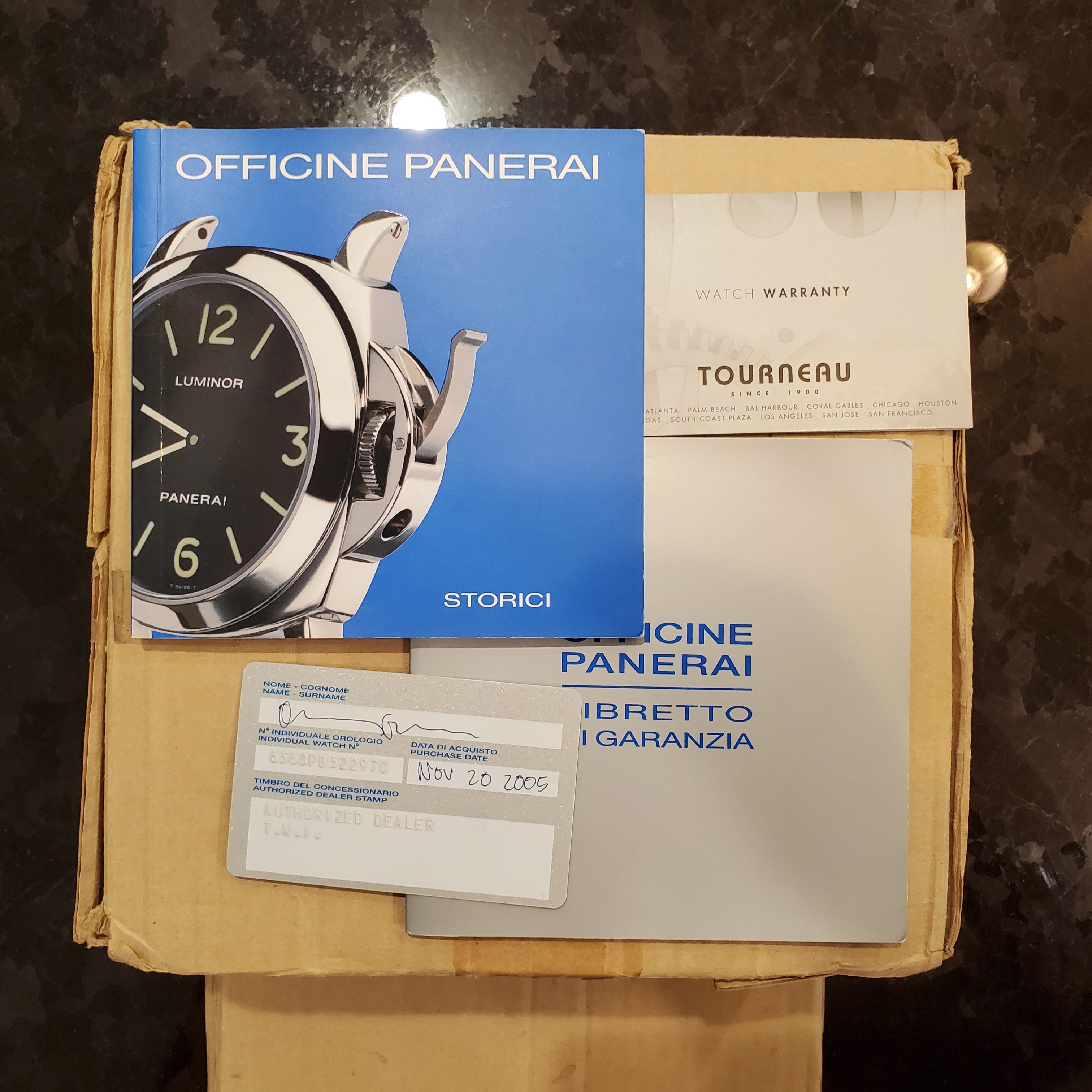 3 850 USD FSOT Officine Panerai Luminor Base 44mm PAM 112 2005