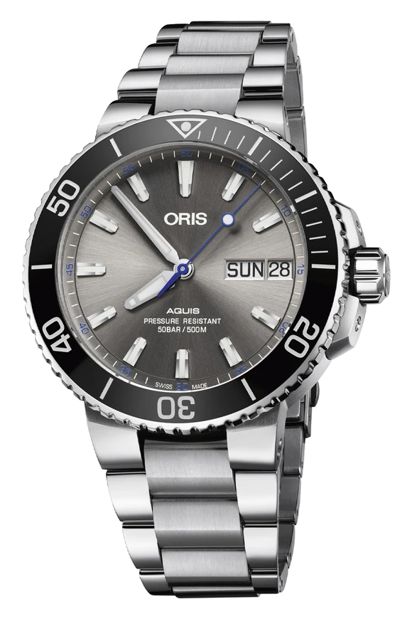 Oris Aquis Hammerhead Limited Edition Steel Mens Watch 01 752 7733