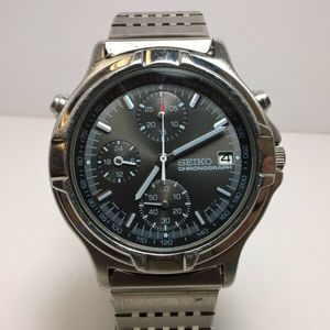 Vintage Seiko SBZZ003 7T27-6A50 Quartz Chronograph (RAF Gen 2