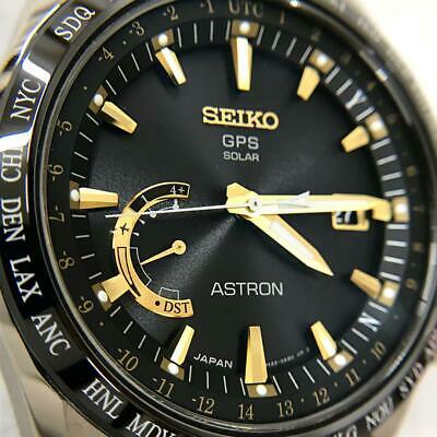 SEIKO ASTRON GPS Solar 8X22-0AG0-2 SBXB085 Titanium Men's Watch