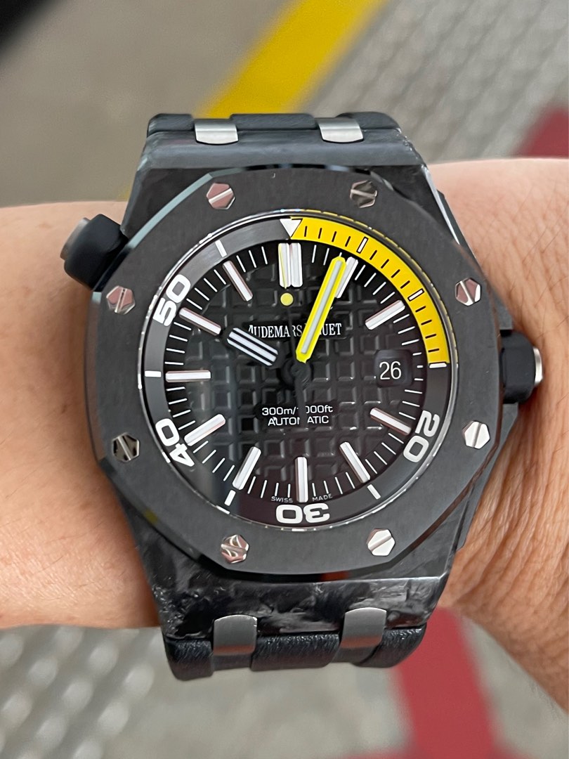 Audemars Piguet Carbon Diver 15706 WatchCharts Marketplace