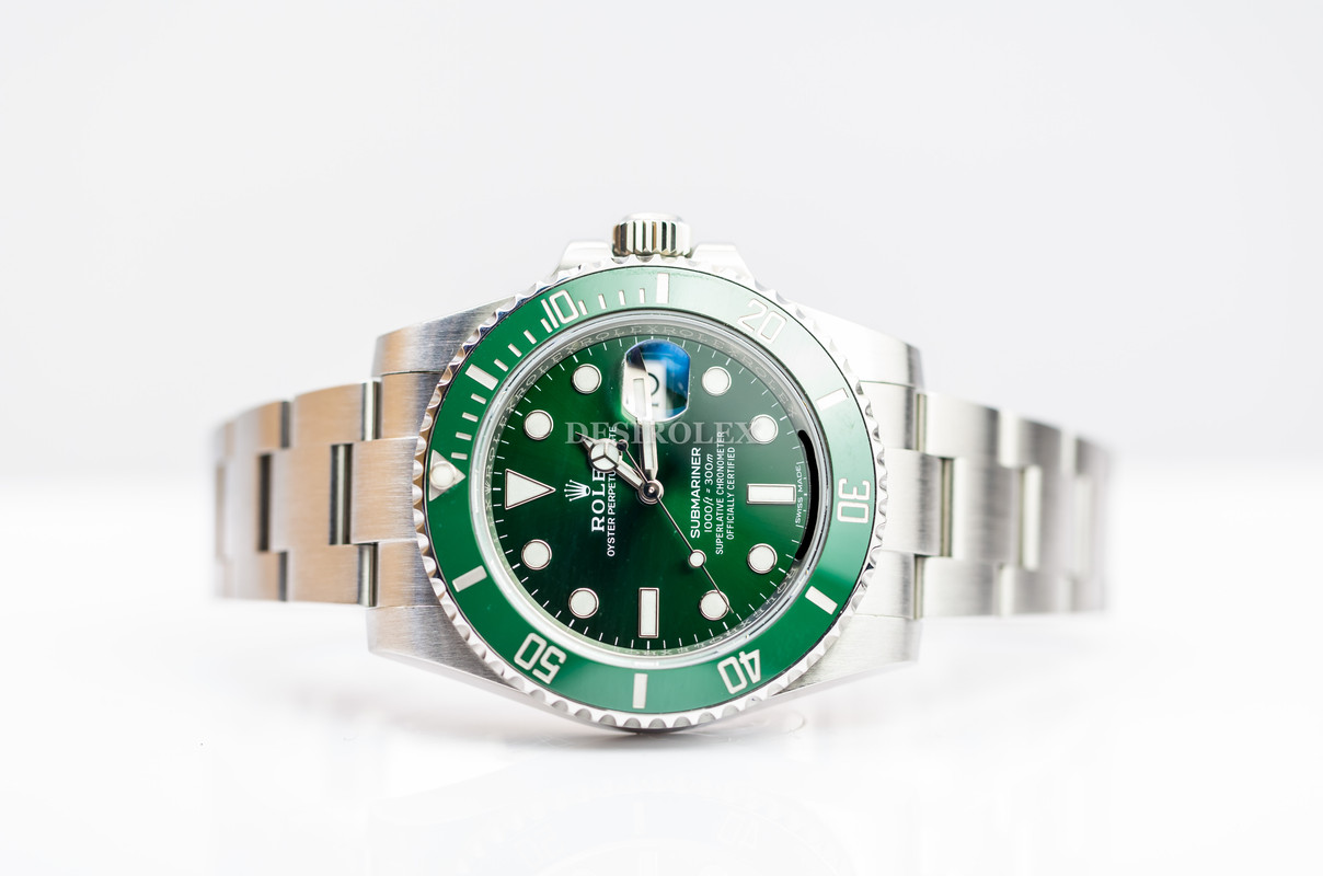 FSOT Excellent Rolex 116610LV Submariner Date HULK Green Dial Jan