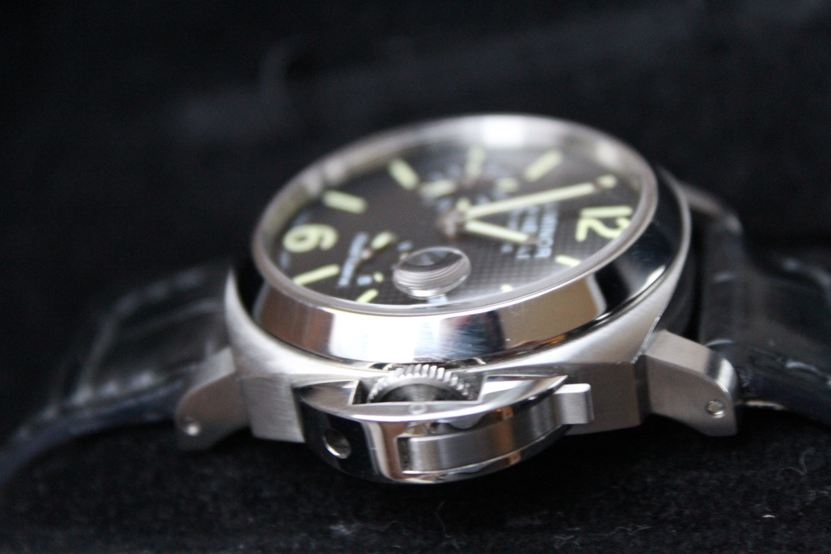 FS Panerai PAM 241 Luminor Power Reserve Hobnail Dial 40mm W BOX