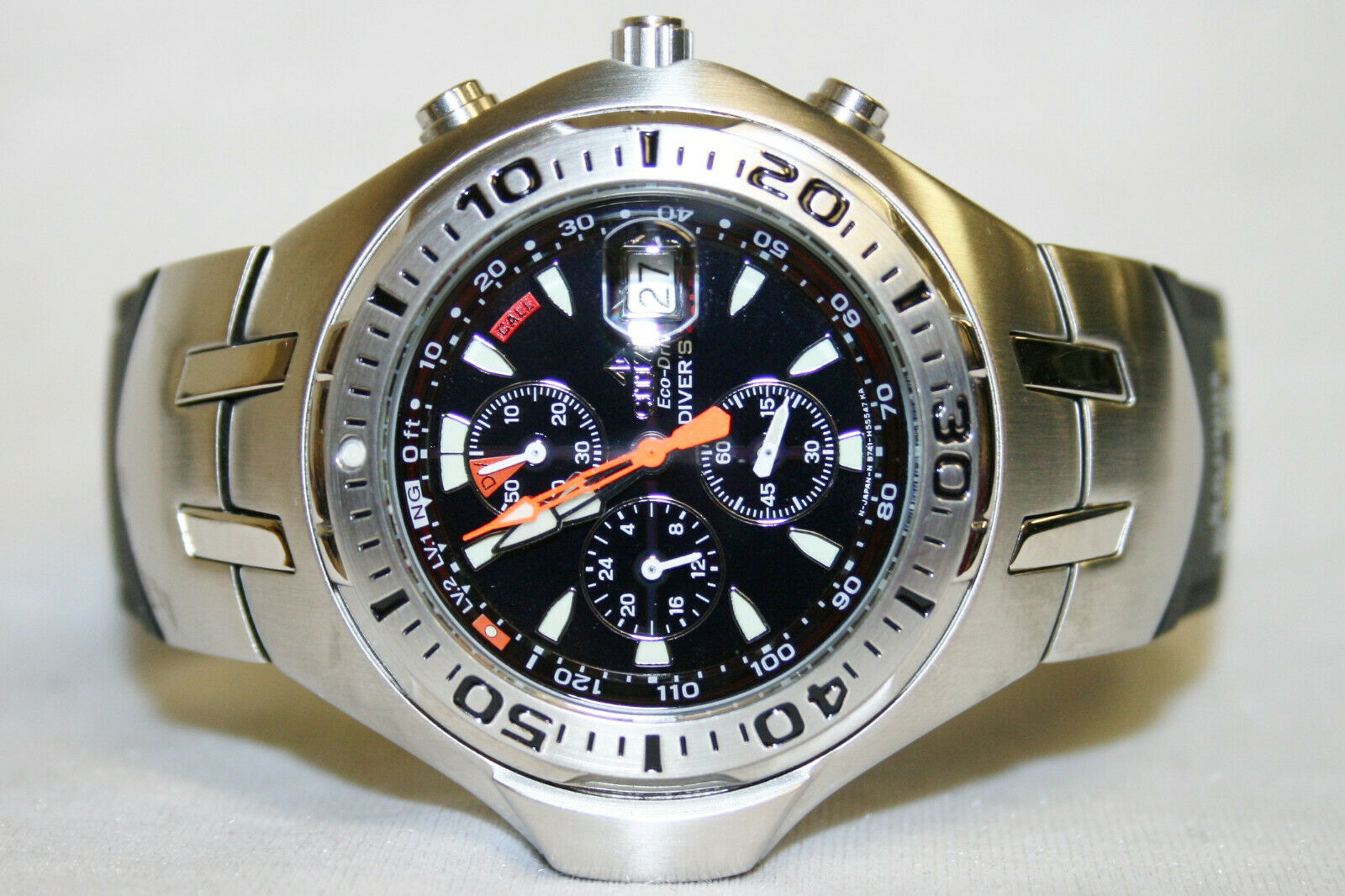 Citizen eco drive divers 200m outlet b741