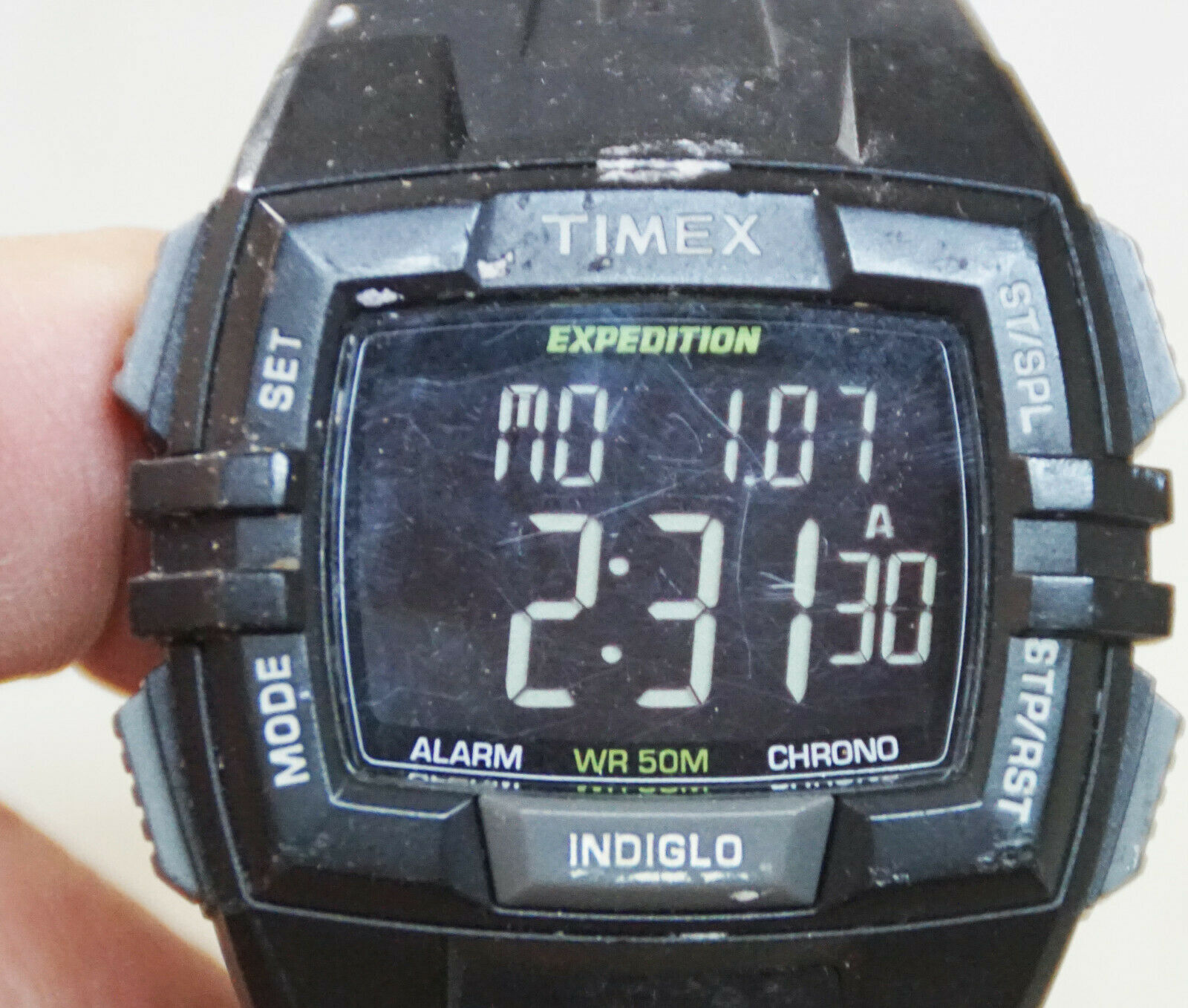 Timex deals expedition m262