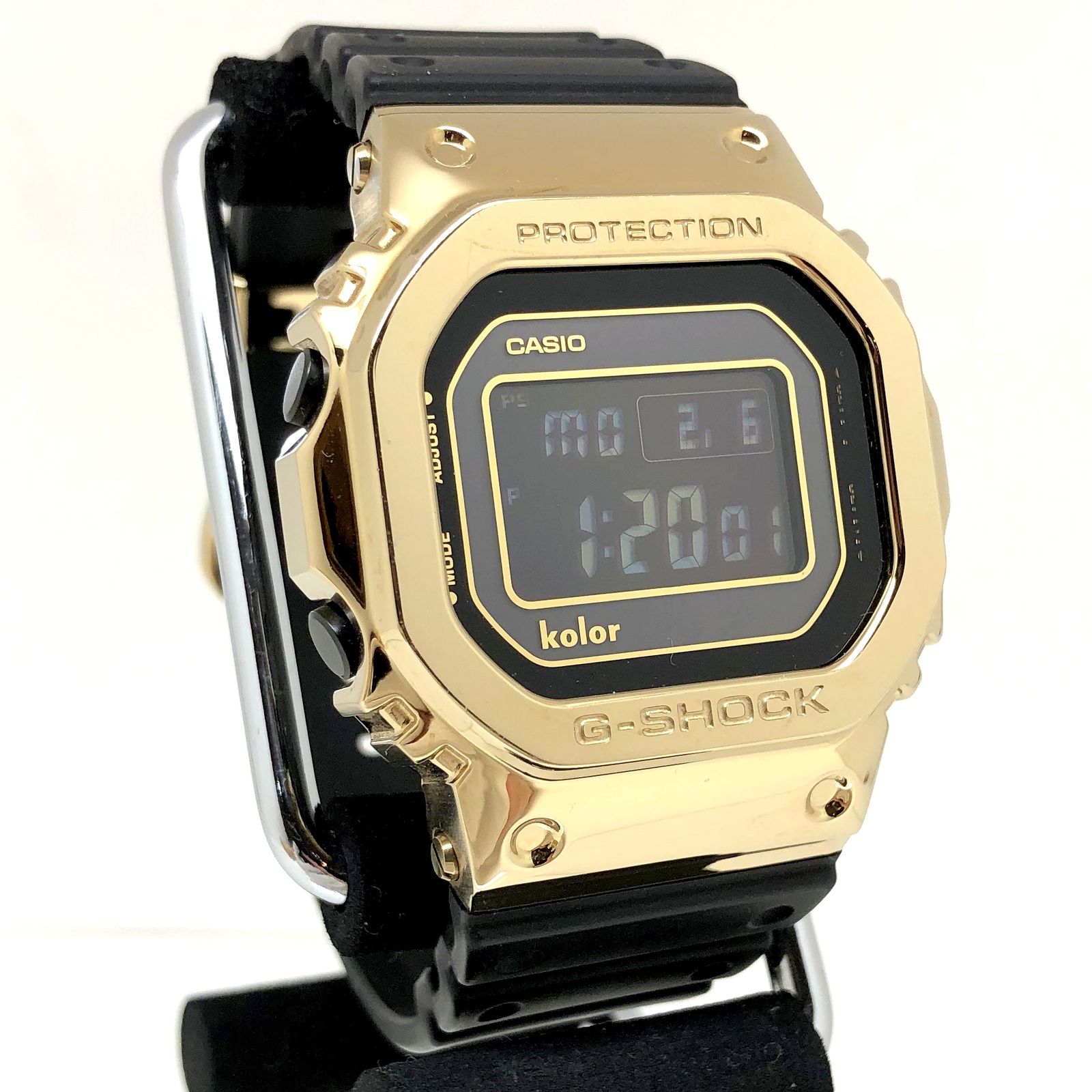 G SHOCK G SHOCK CASIO Casio watch GMW B5000KL 9JR World 700 Limited 35th Anniversary by kolor Color Collaboration Double Name Origin Metal Gold Black Gold Super Rare Super Rare Solar Radio Digital Men...