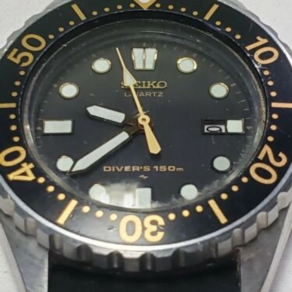 Vintage Seiko Unisex Divers 150M Quartz 2A22-0039 Watch (new battery) |  WatchCharts