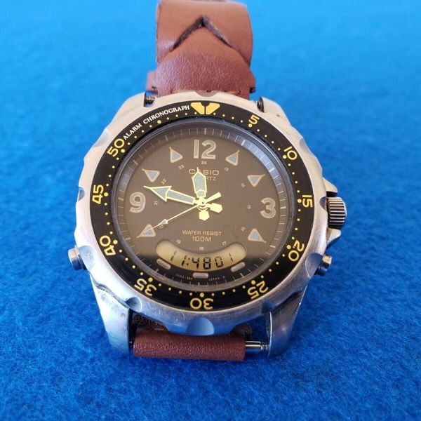 Casio AD-520 (328 Module) Ana-Digi Dive Watch - For Parts or Not