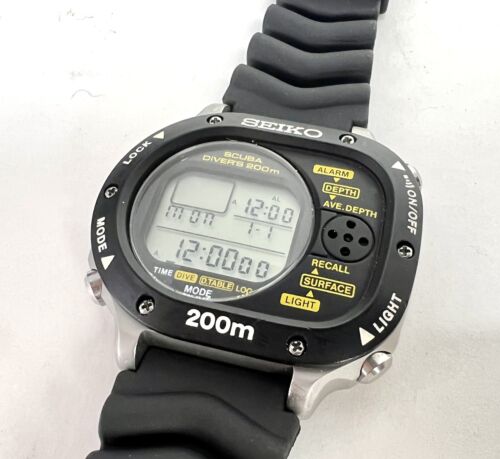 SEIKO SCUBA MASTER M726-5A10 200M ダイバーズ Seiko M726-5A10 Scuba Master Men's Digital Diver Sports 200m