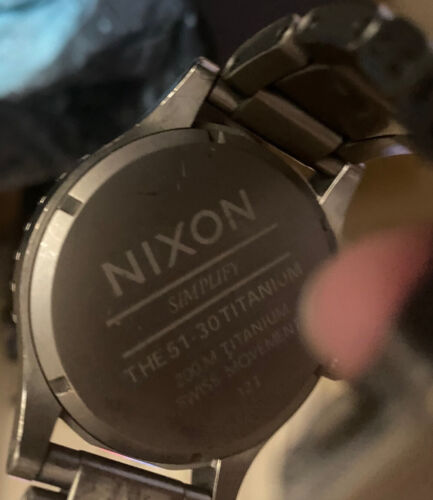 Nixon titanium outlet watches