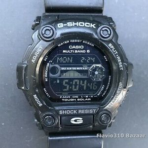 Casio G Shock Gw 7900b 1er 3200 Tough Solar World Time Tide 50mm Black Watch Watchcharts