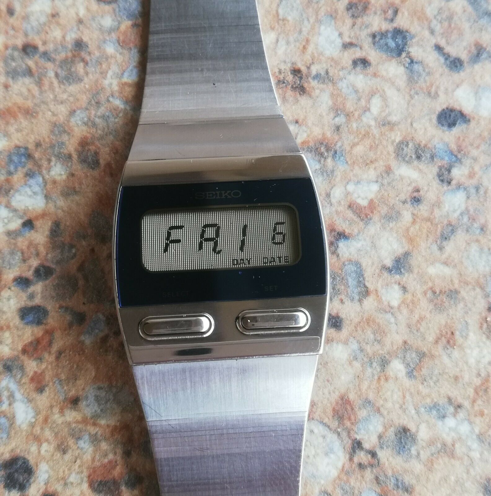 SEIKO セイコー F231-4000 クォーツ 純正ベルト ヴィンテージ SEIKO