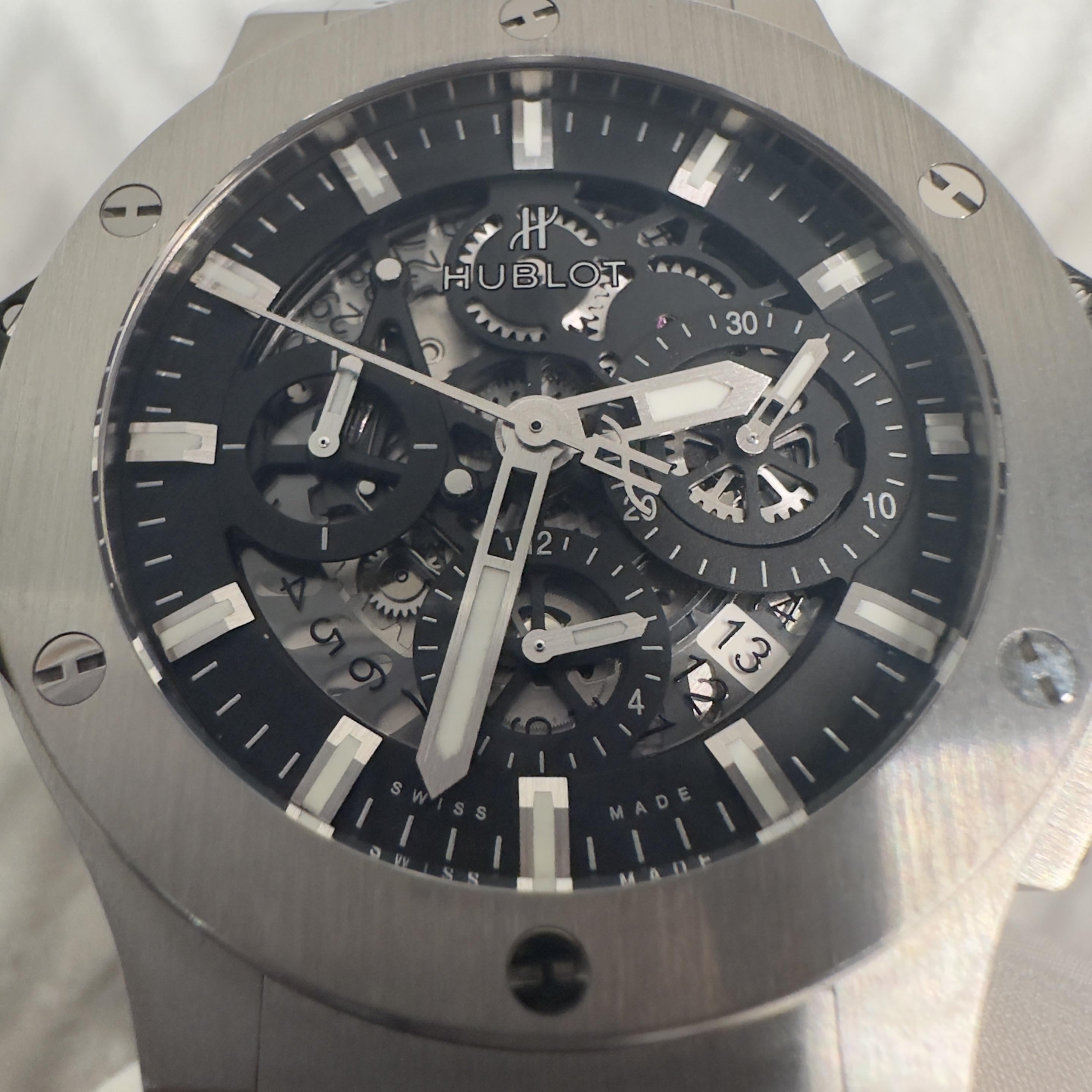 Hublot big bang aero skeleton hot sale