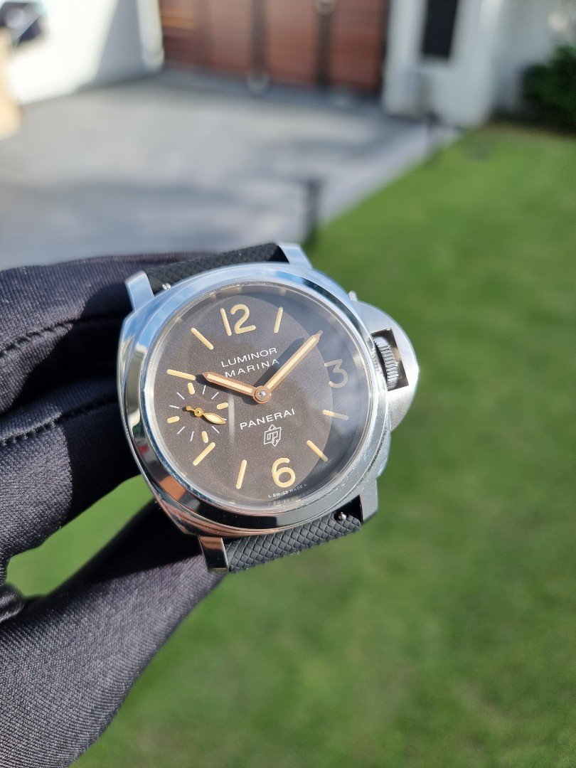 PANERAI PAM632 PAM00632 PAM0632 TOBACCO DIAL LUMINOR MARINA LOGO