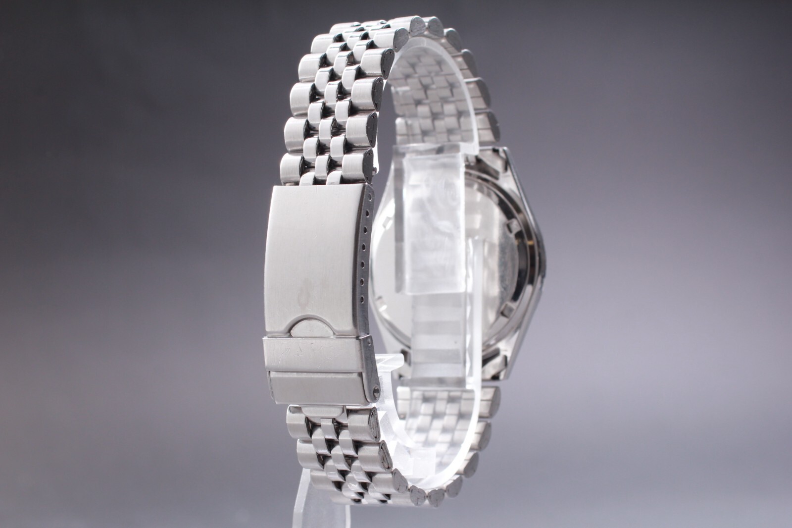CITIZEN Crystron 6100-K09303 Day-Date kanji Men 35mm Quartz Watch
