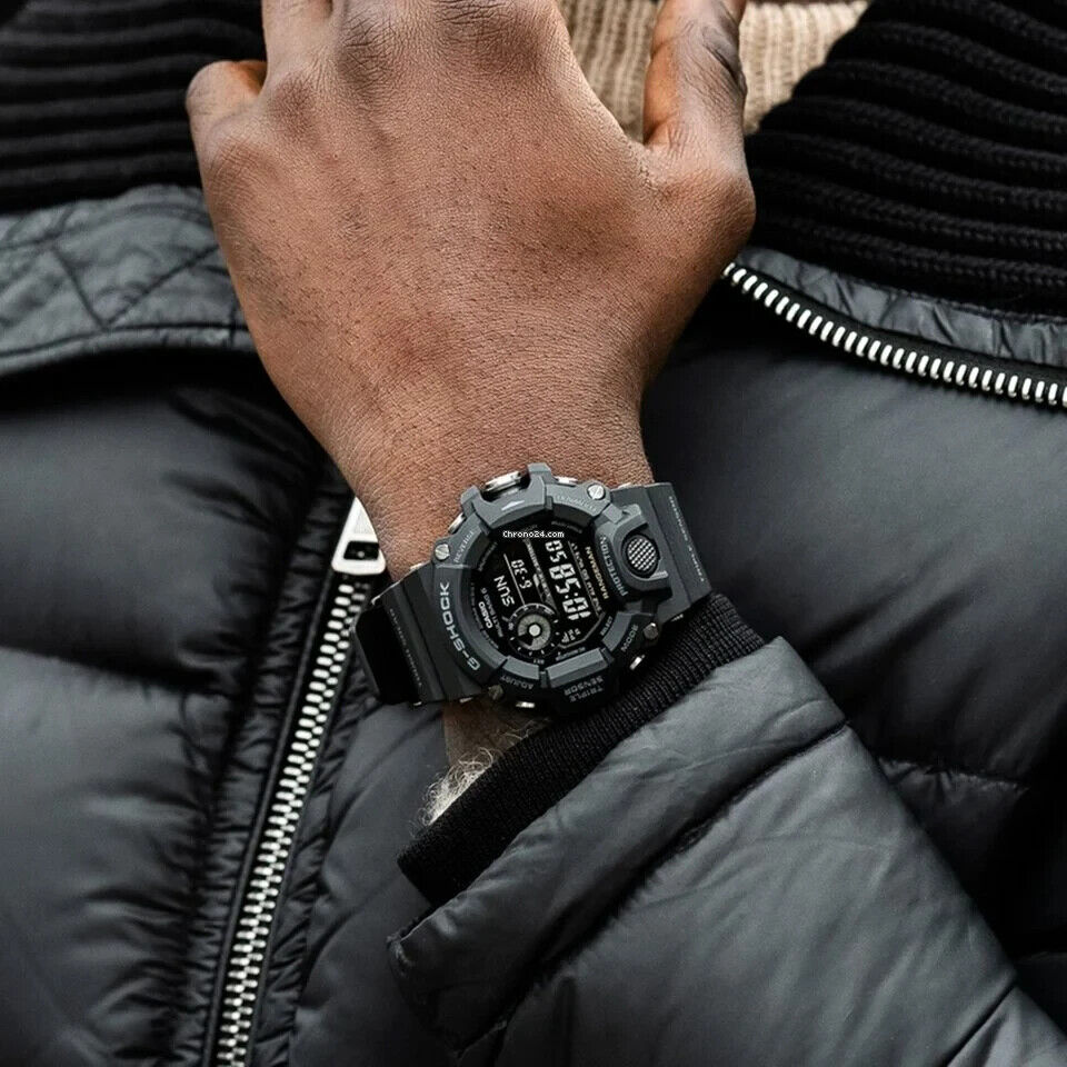 Casio G-SHOCK GW-9400-1BER Rangeman Blackout Orologio da