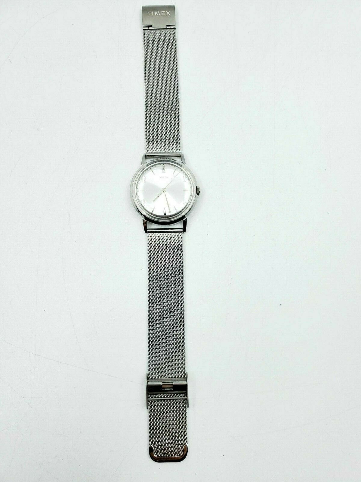 New in Box Timex Marlin Hand Wound Stainless Steel Watch 34mm