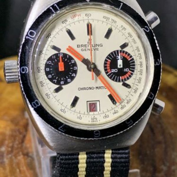 Men's Breitling Geneve Chrono-Matic Automatic Chronograph, c.1970s ...