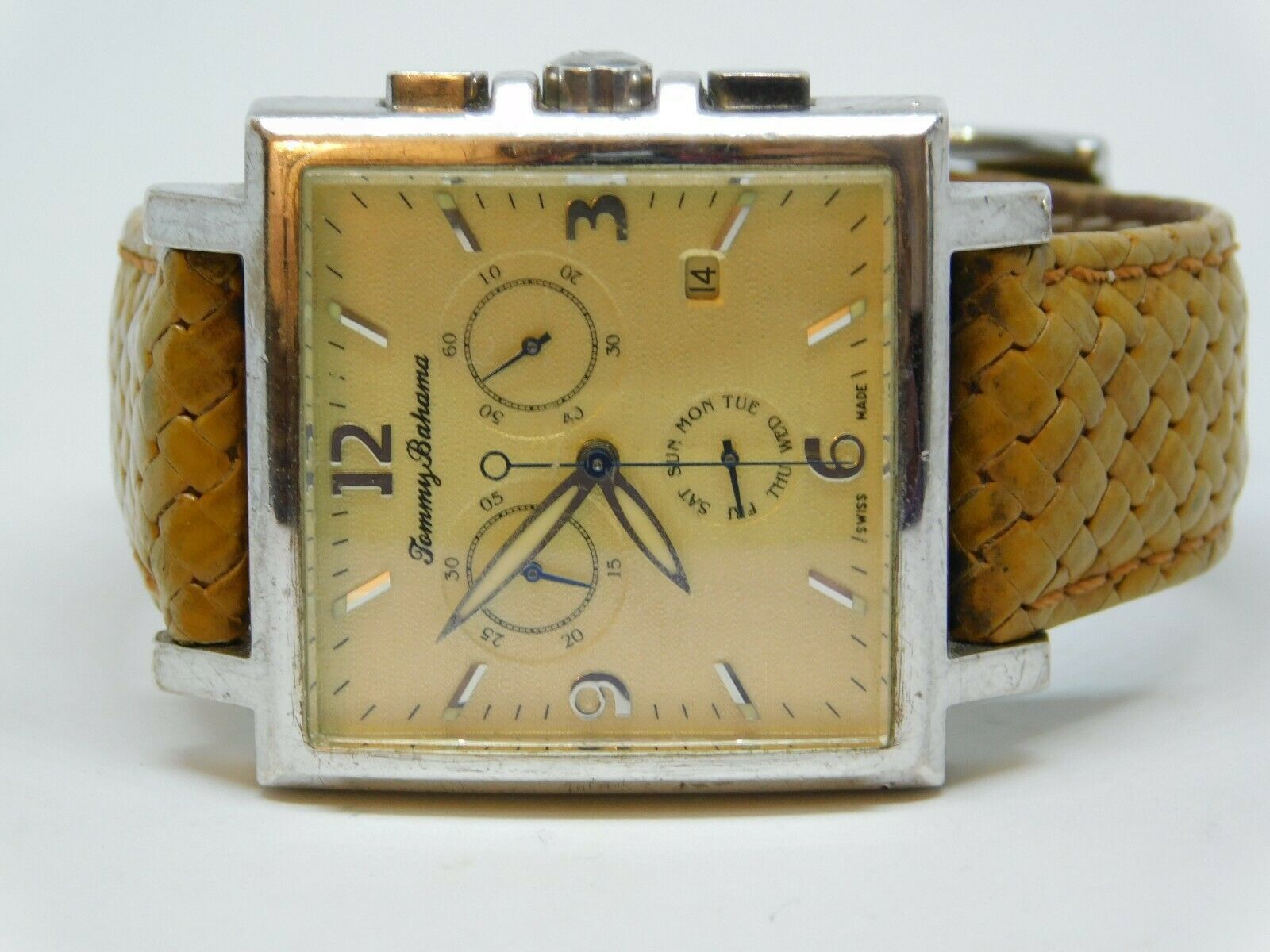 tommy bahama sterling silver watch