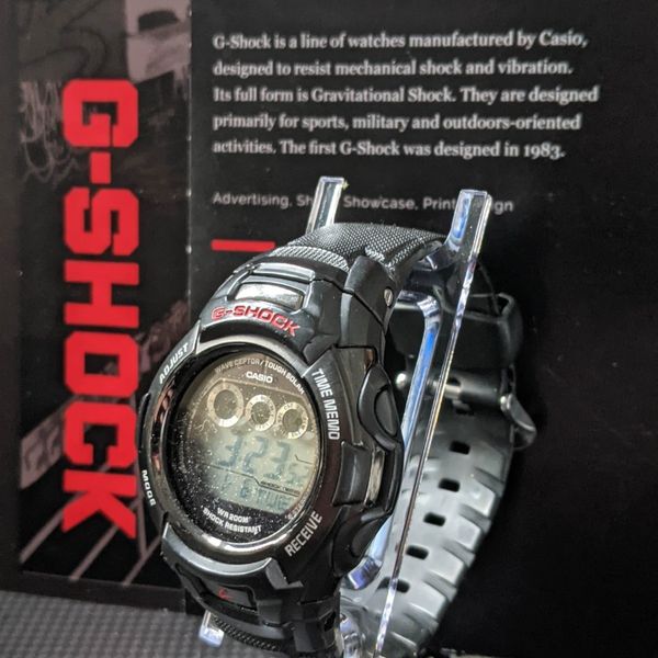 Casio G-Shock GW500A Tough Solar Wave Ceptor Watch NO RESERVE ...