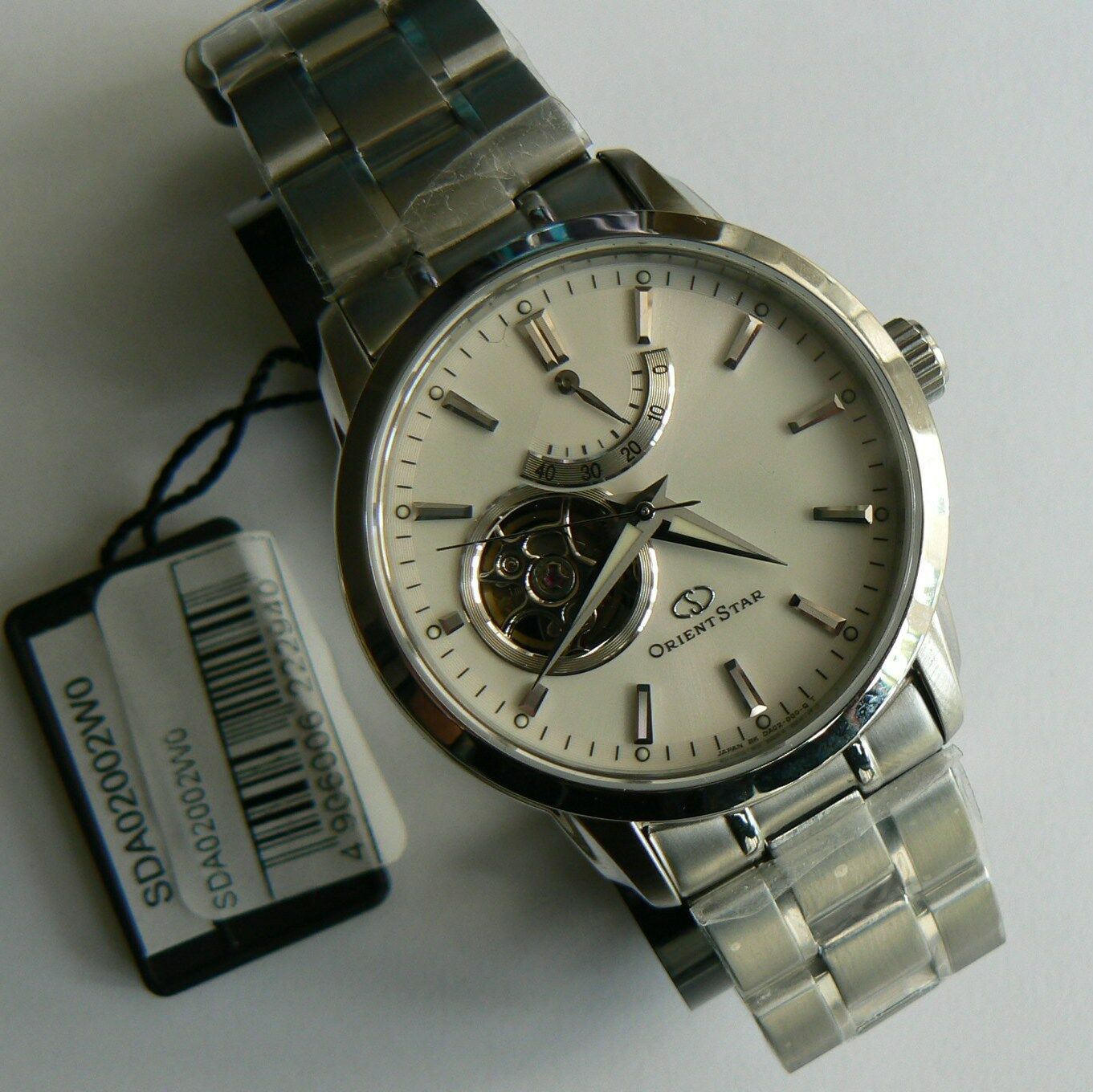 ORIENT STAR. OPEN HEART. SDA02002W0. Power Reserve. Automatic. New