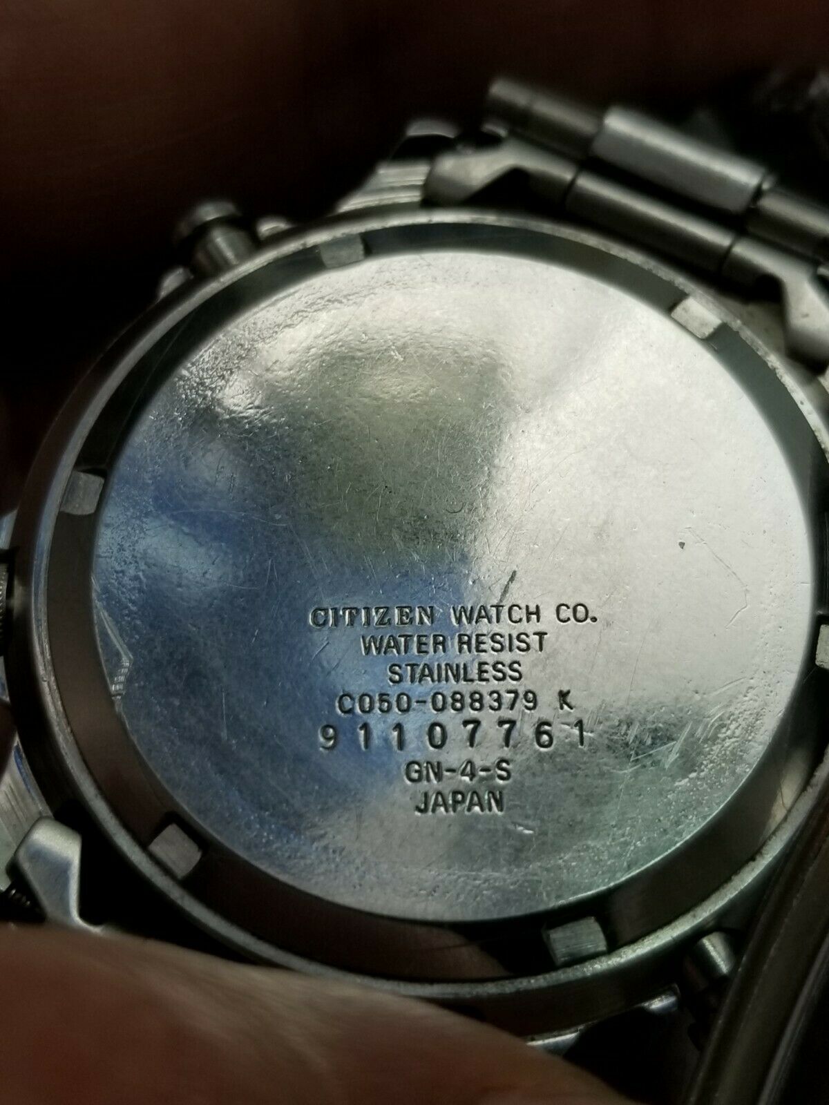 VINTAGE CITIZEN YACHT TIMER C050-088379 K DIGITAL LCD ANALOGUE 