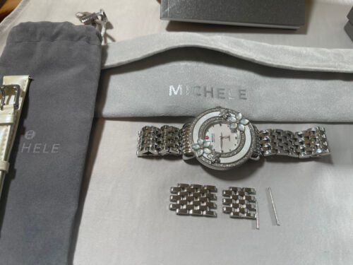 Michele Cloette Fleur Butterfly Diamond Watch Limited Edition Box