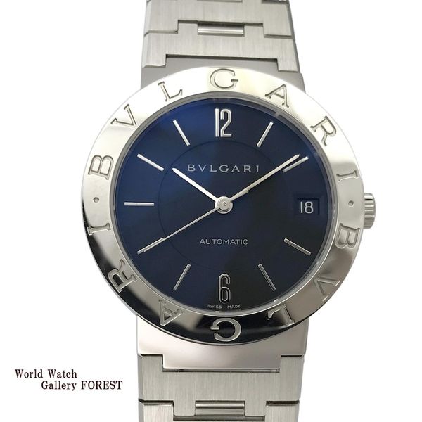 Bvlgari BVLGARI BB33SS Bvlgari Bvlgari Black Selfwinding Used Men's