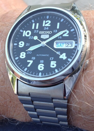 Seiko snx809k outlet