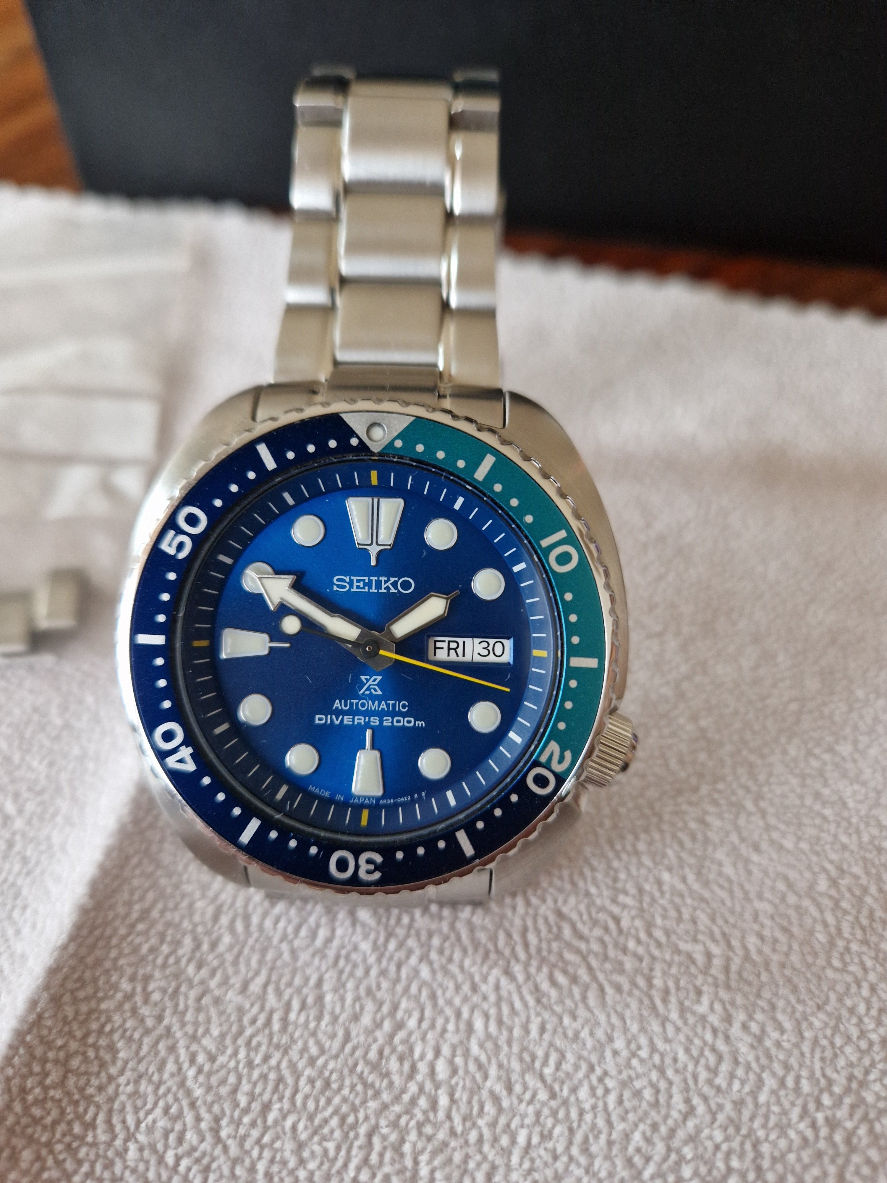 415 GBP FSO SRPB11J1 Blue Lagoon Turtle WatchCharts Marketplace