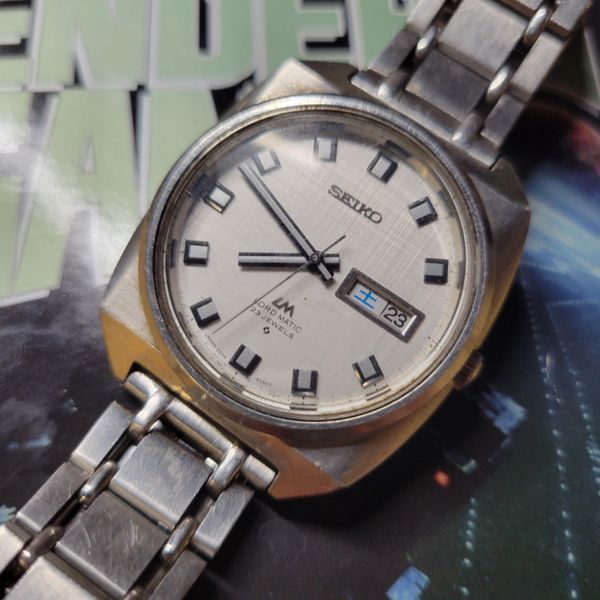 [WTS] Seiko LM 5606-9030 with linen dial and original bracelet ...