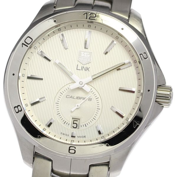 With warranty [TAG HEUER] Tag Heuer Link Caliber 6 WAT2111 Automatic