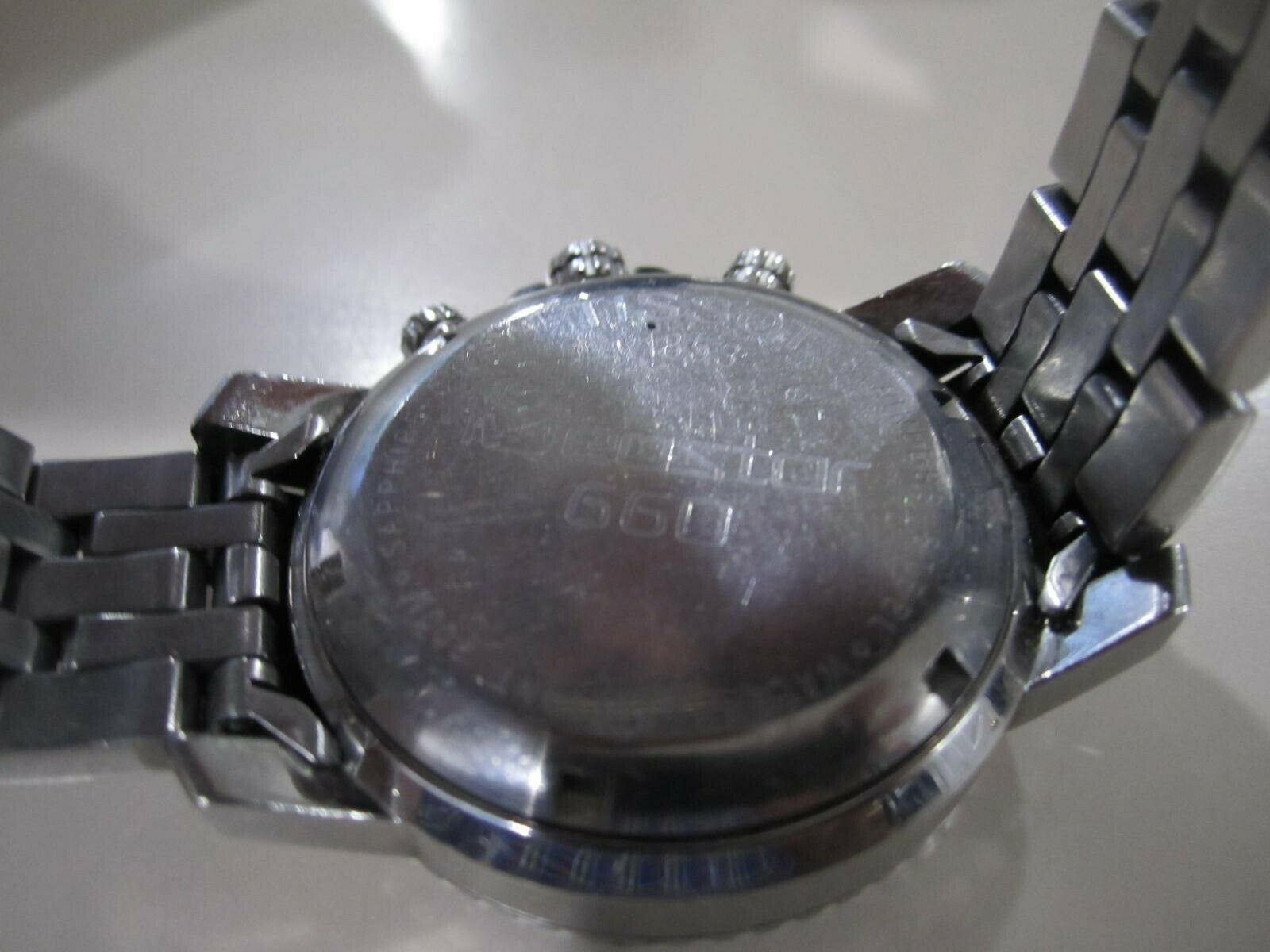 Tissot Seastar 660 Chronograph dive watch diver RUNNING SLOW