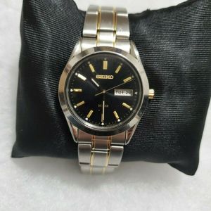 Seiko Spirit V158 0az0 Stainless Steel Solar Mens Watch Authentic Watchcharts