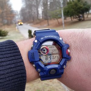 FOR SALE: Casio Rangeman GW-9400 Navy Blue Positive Module For G