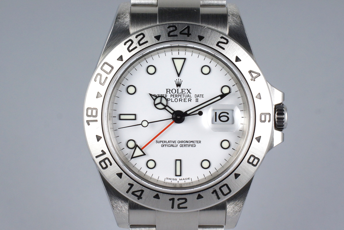 FS 2003 Rolex Explorer II Ref 16570 White Dial WatchCharts