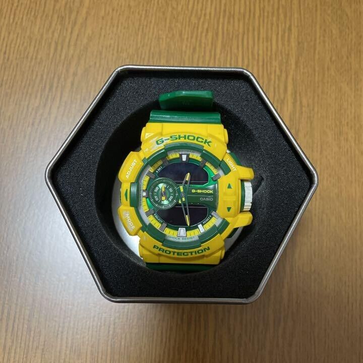 Casio G-Shock GA-400CS-9A Quartz Crazy Colors Series Watch