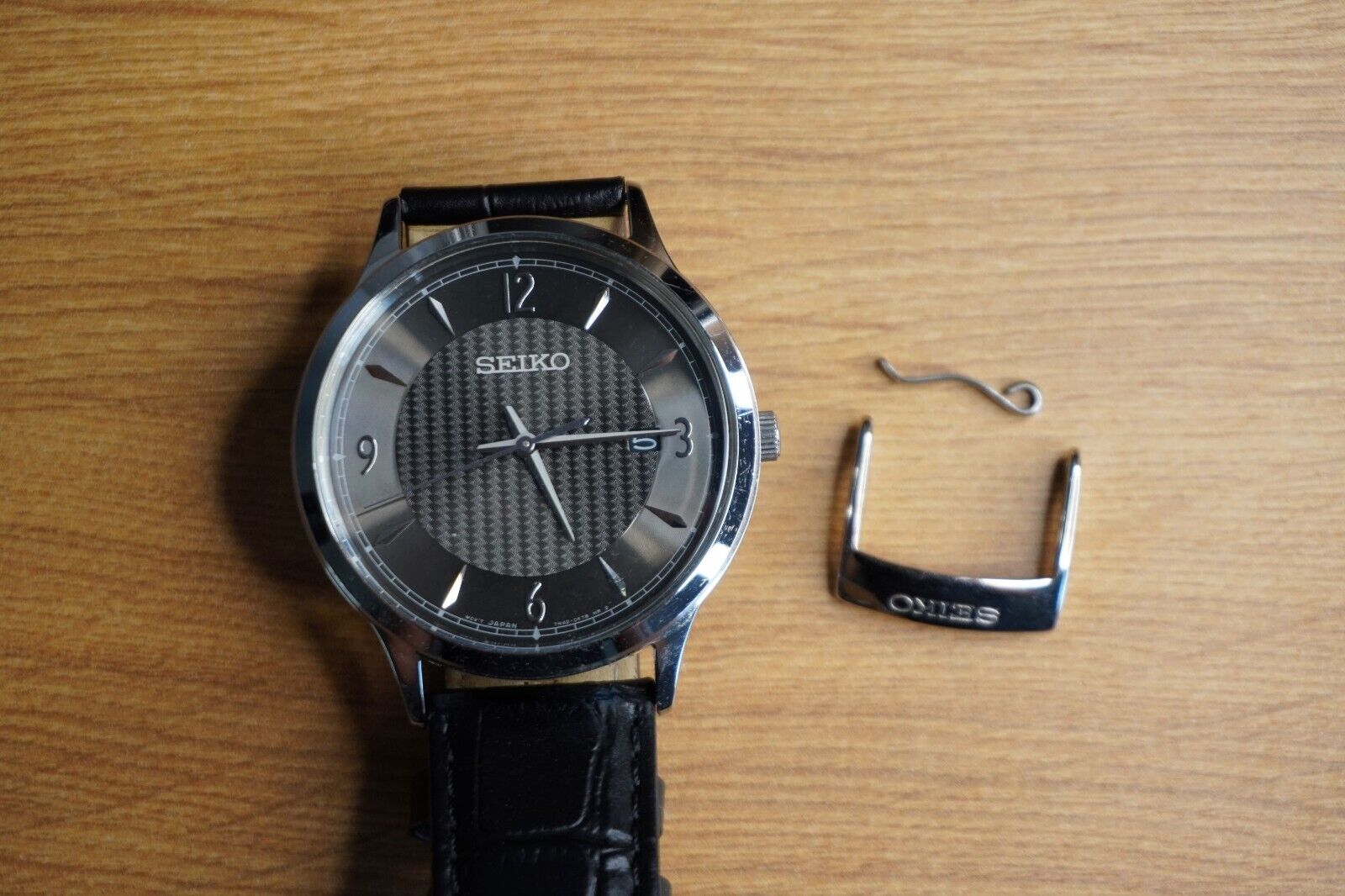 Seiko Watch 7n42-0gj0 Stainless Steel 7N42-0GJ0 Seiko 41mm Quartz Classic SGEH85 | WatchCharts  main image 2