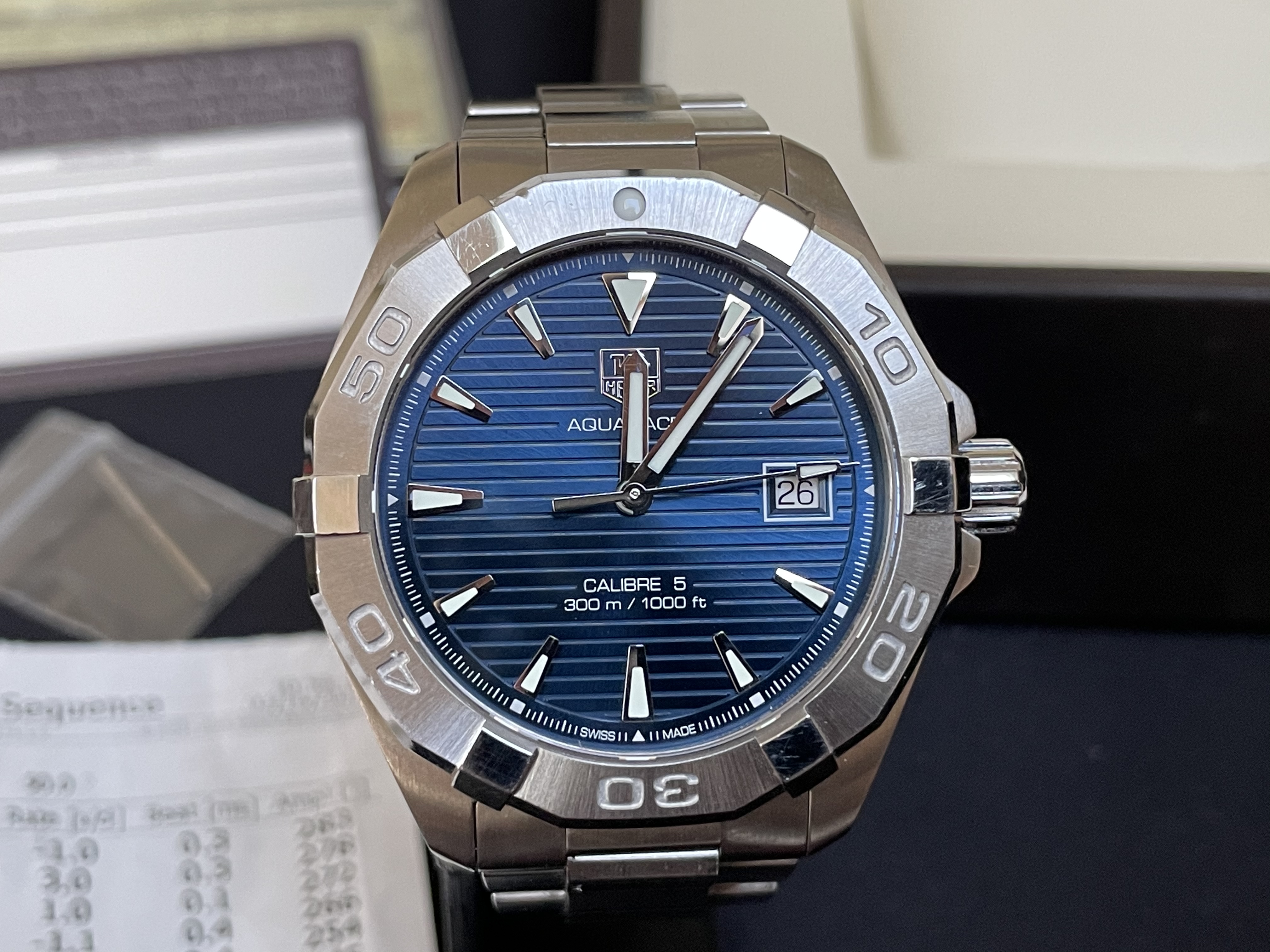 Tag heuer aquaracer 2025 calibre 5 way2112